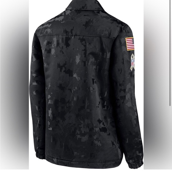 Nike Dallas Cowboys Salute To Service Jacket Black Digital Camo- MEDIUM - Picture 2 of 5